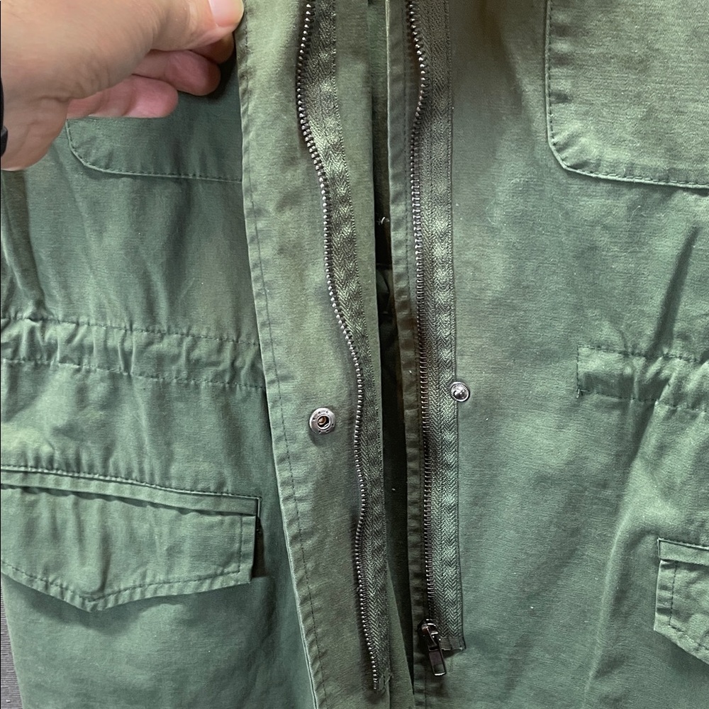 BB Dakota Green Utility Vest 100 % Cotton - Picture 6 of 8